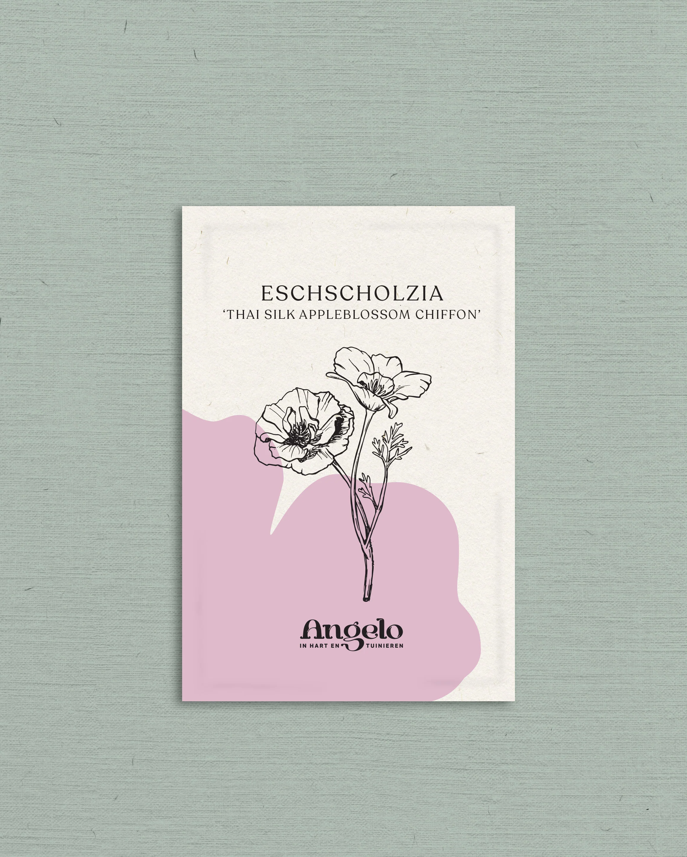 Eschscholzia california 'thai silk appleblossom chiffon' - Image 2