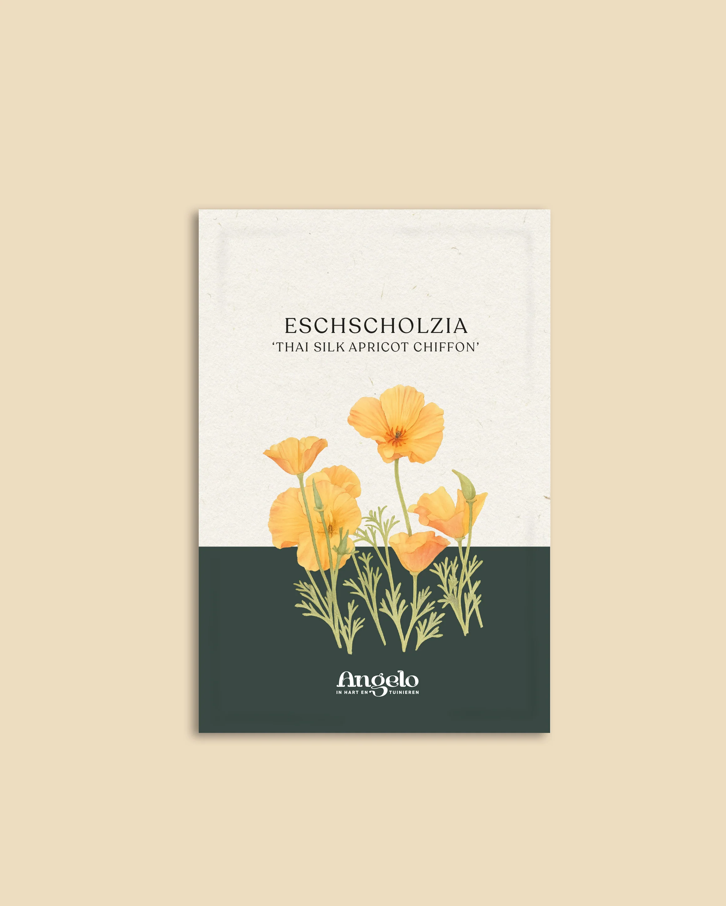 Eschscholzia californica 'Thai Silk Apricot Chiffon' - Image 2