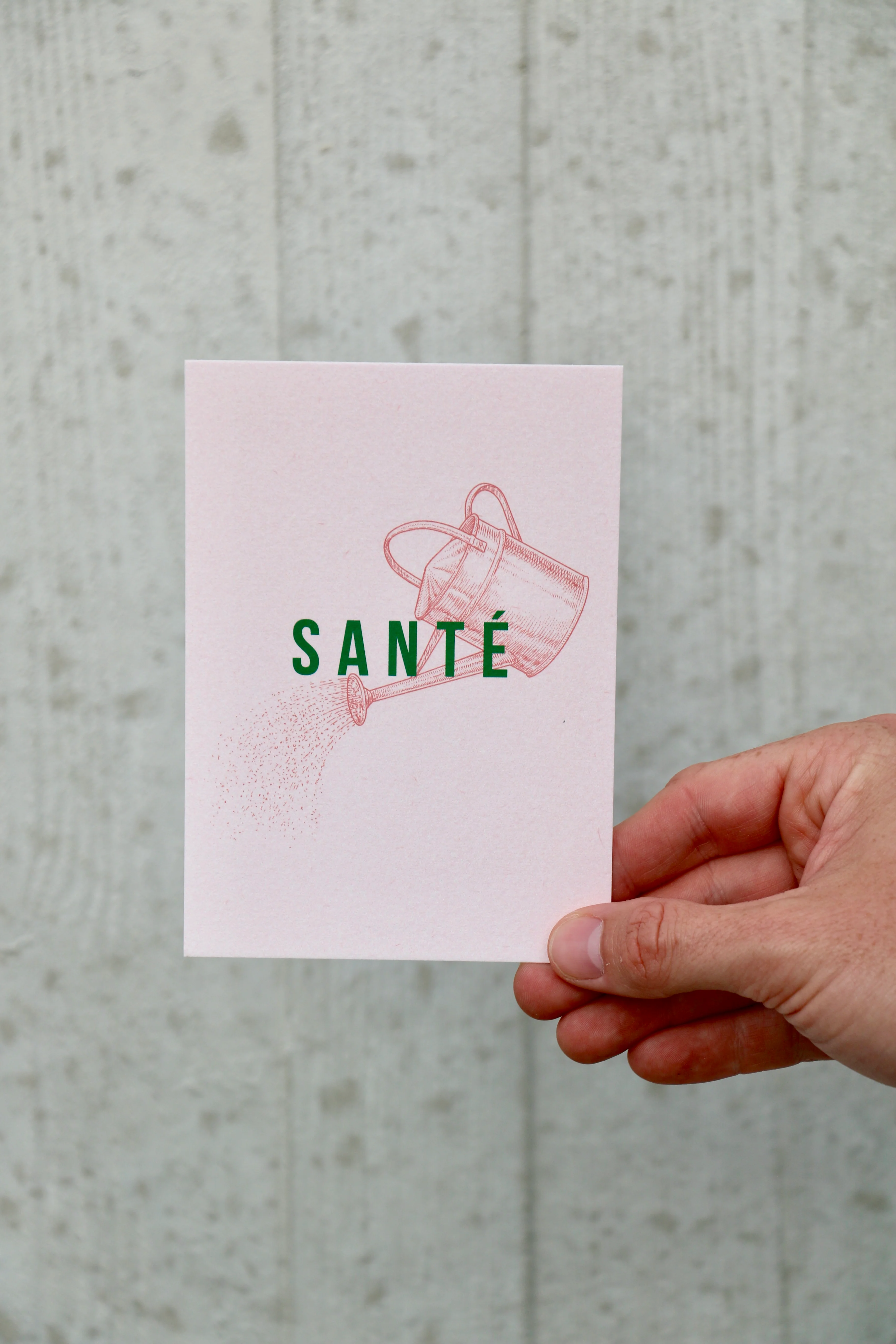 Kaartje 'Santé'